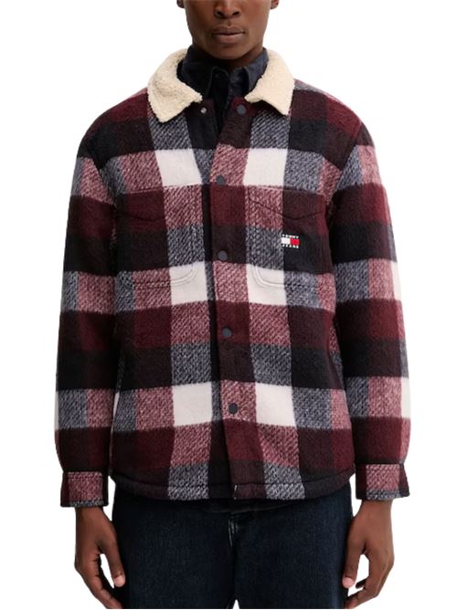 Giacca a quadri con dettagli teddy Tommy Jeans | DM0DM22010C1G